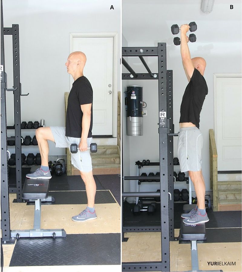 Step-up Press (Side View)