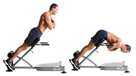 Reverse sit ups machine sale