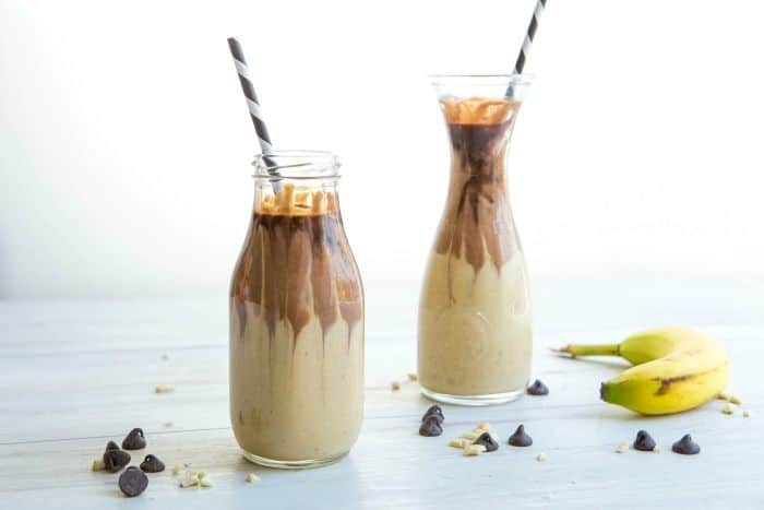 Almond Butter Cup Vegan Protein Smoothie
