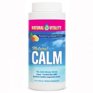 Container of Calm Magnesium Supplement Drink