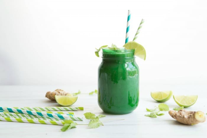 Ginger Mint Detox Smoothie