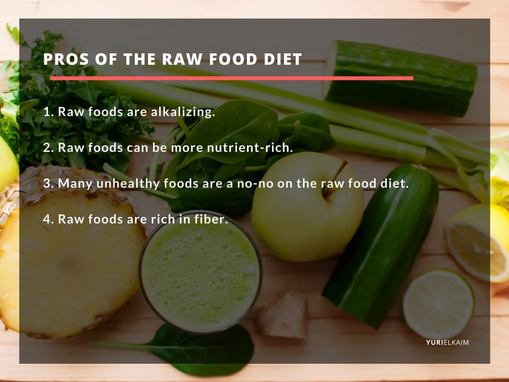 The pros of a raw food diet