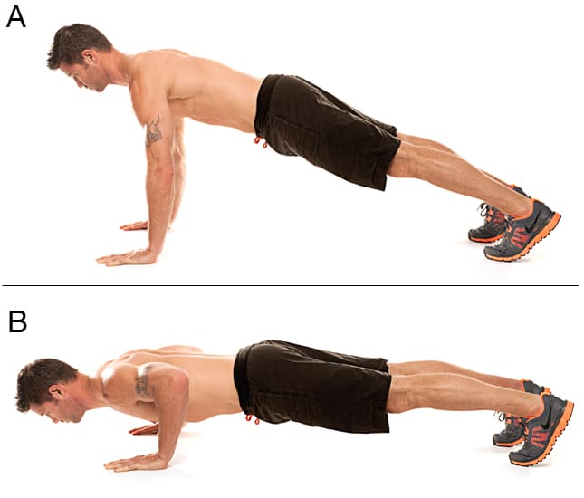 Advanced Push-up Variations - Traditional Push-up