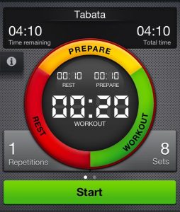 Tabata Timer App