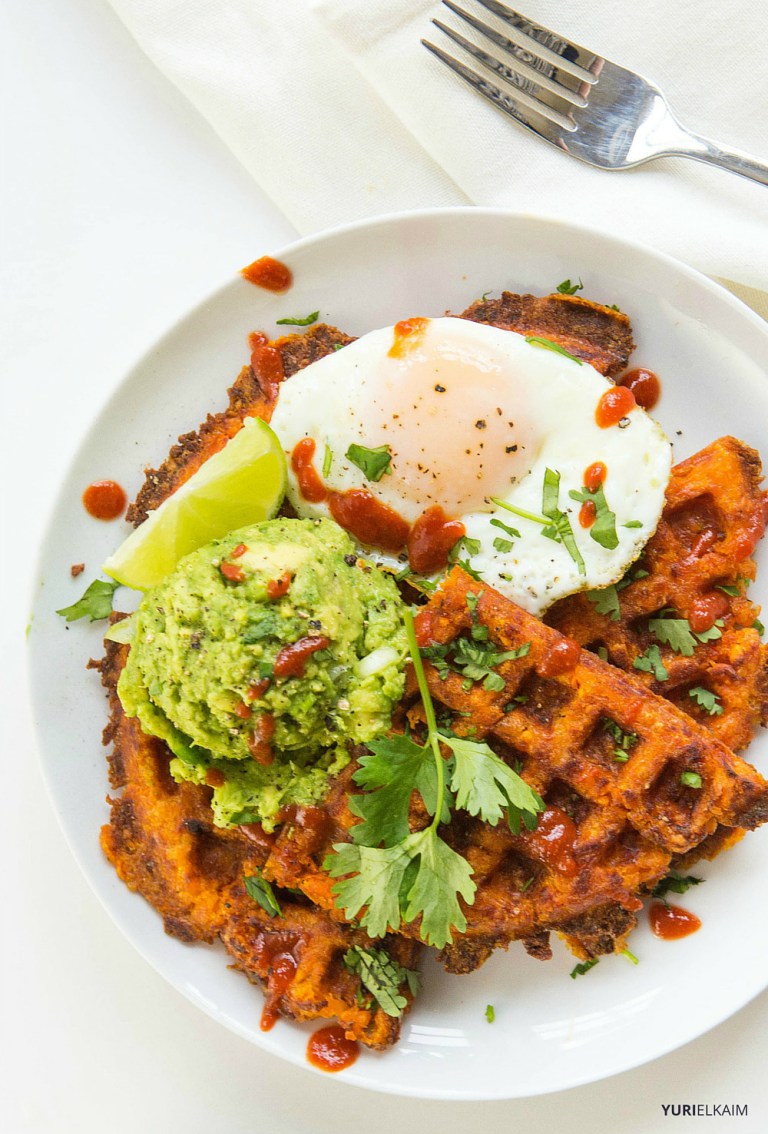 Paleo Sweet Potato Waffles