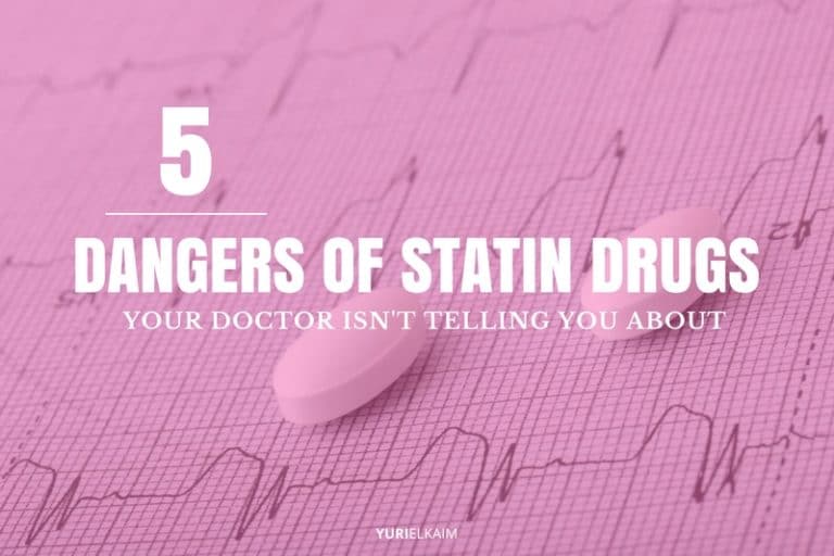 5 Dangers of Statin Drugs Your Doctor Isn't Telling You Yuri Elkaim
