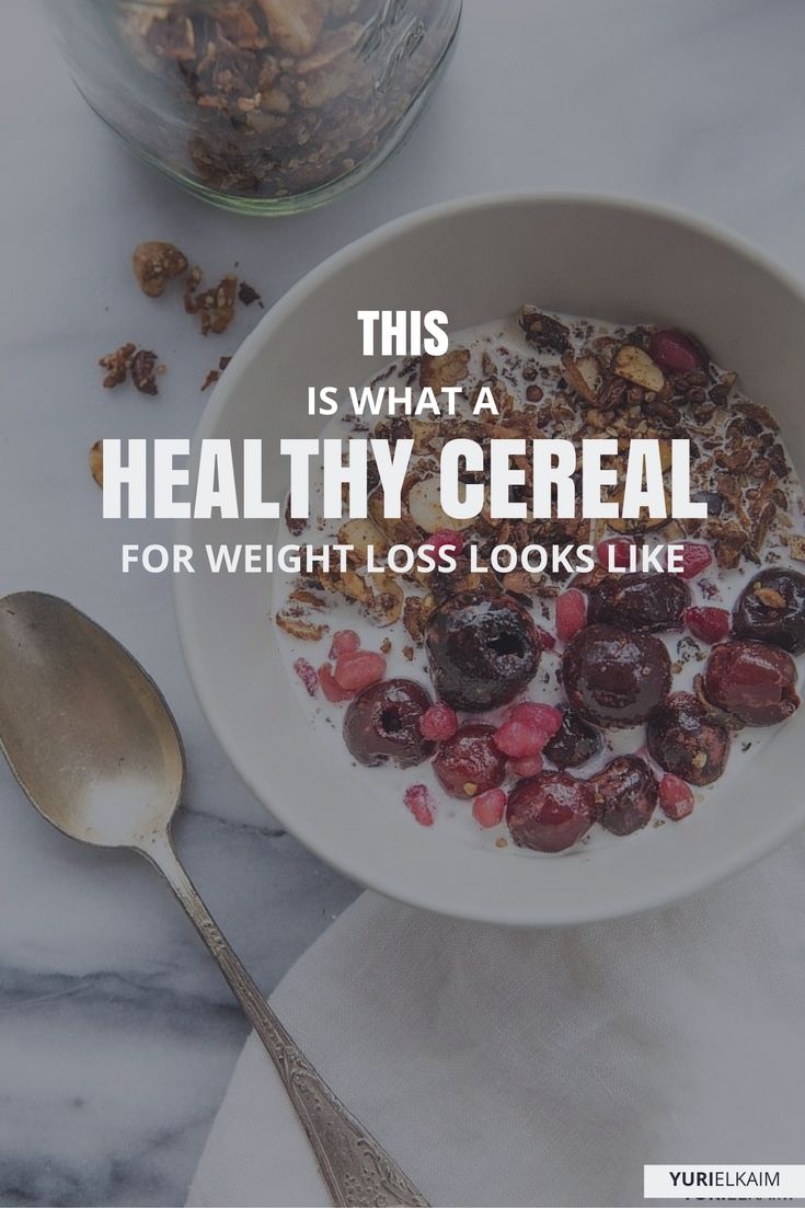 What A Healthy Cereal for Weight Loss Actually Looks Like Yuri Elkaim