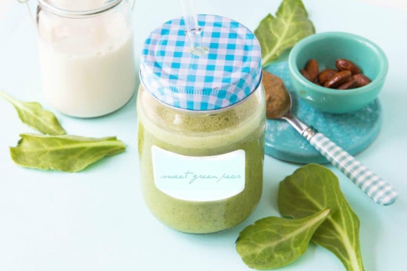 Sweet Green Almond Smoothie