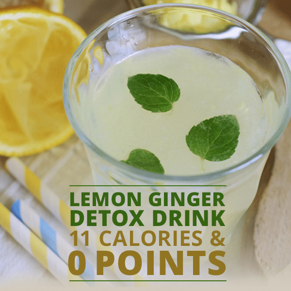 Lemon Ginger Detox Water