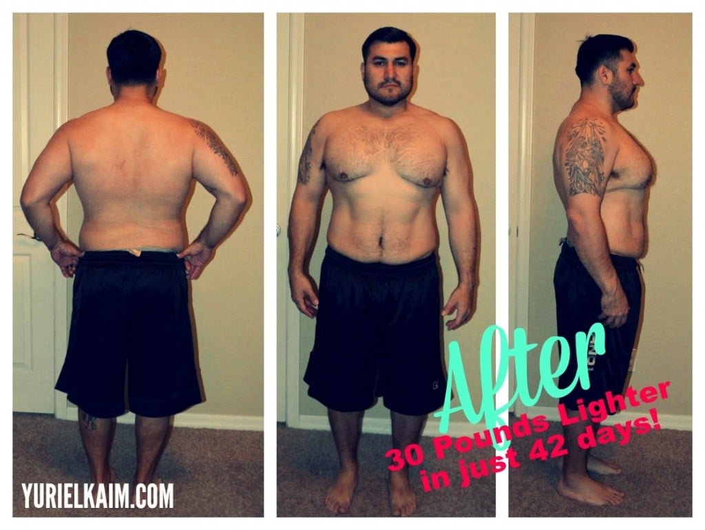 He Lost 30 Pounds in Just 42 Days!