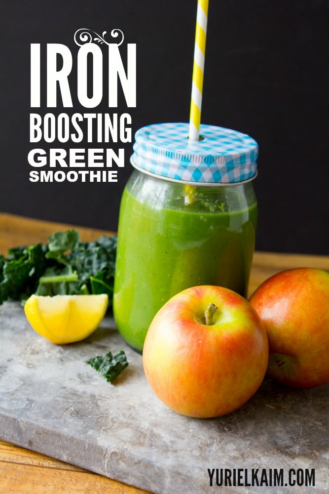 Plant-Based Iron Boosting Green Smoothie