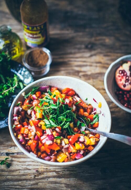 Plenty More Pomegranate Salad