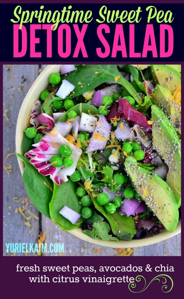 Simple Sweet Pea Avocado Salad