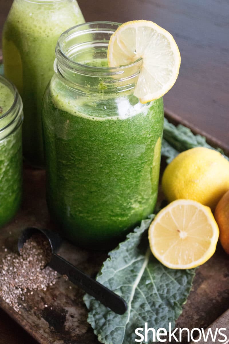 7 Detox Juice Recipes - Raw Green Drink
