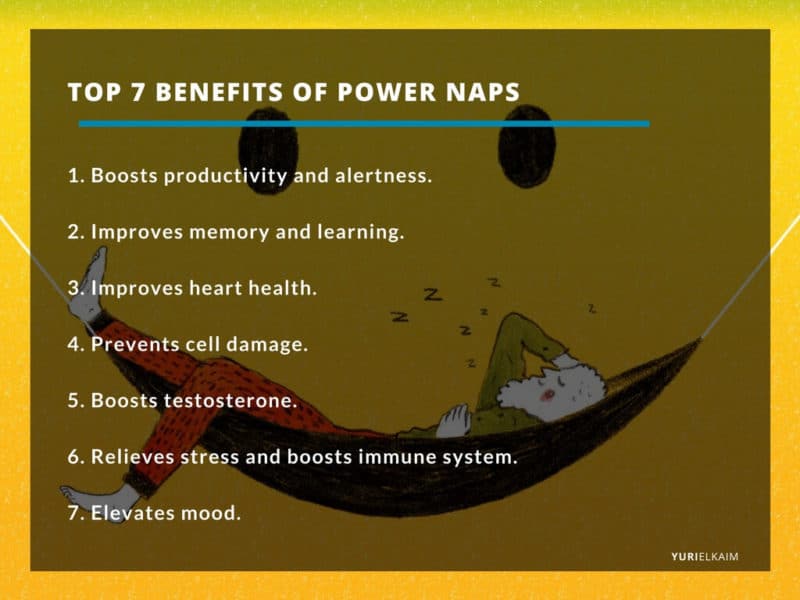 7 Big Time Benefits of Power Naps (And How to Do It) Yuri Elkaim