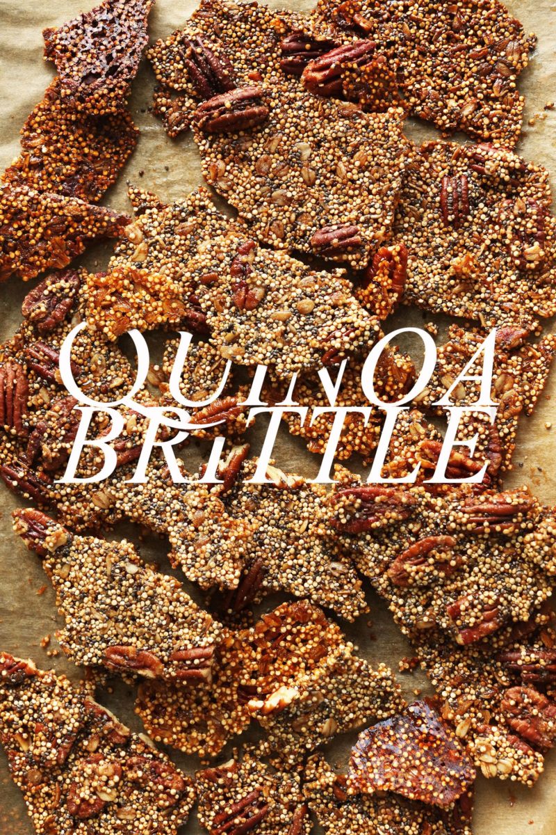 Quinoa Brittle via Minimalist Baker