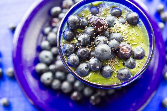 triple superfood green smoothie