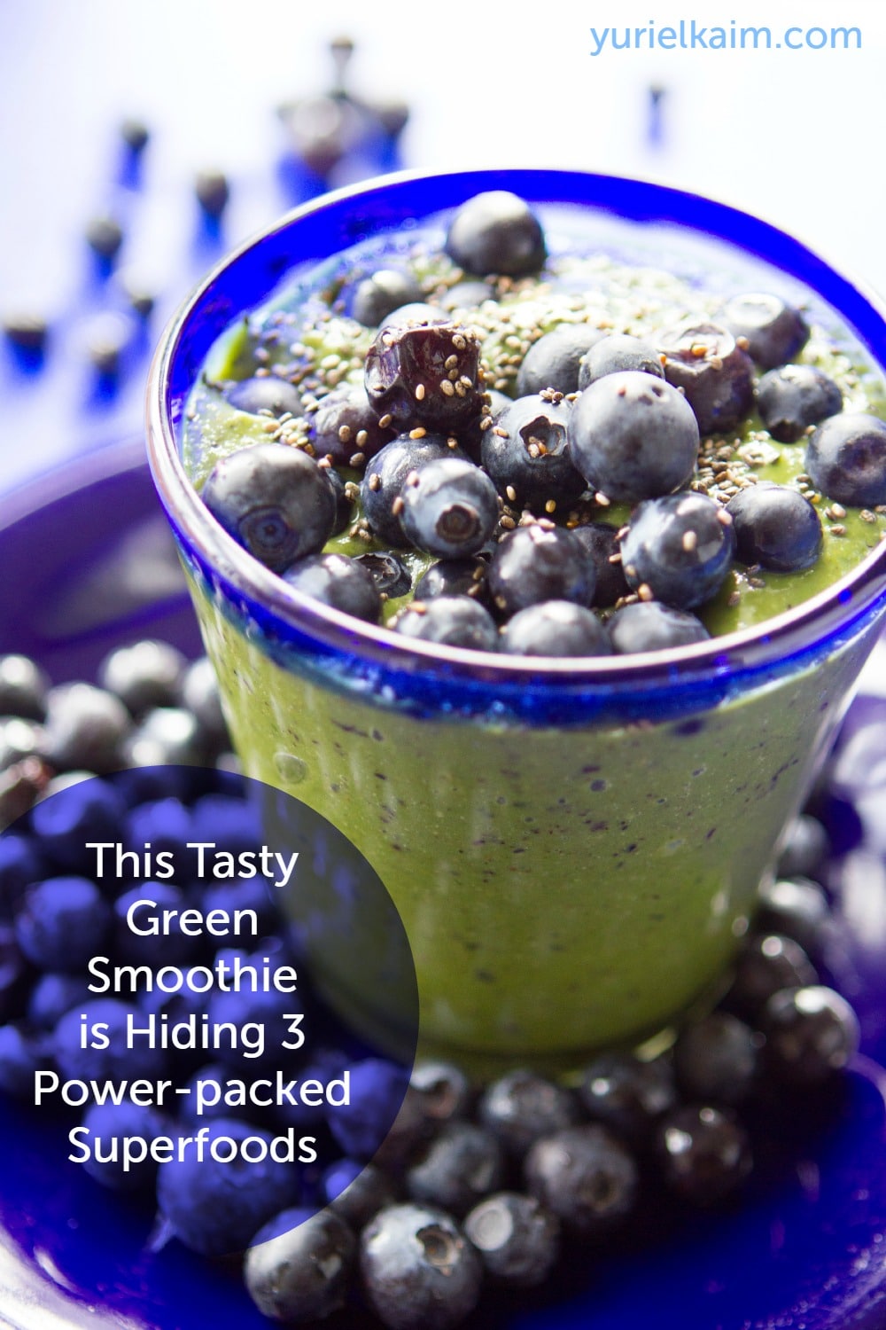 triple superfood green smoothie