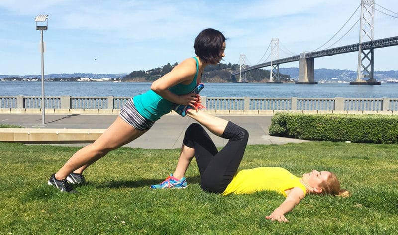 Work out with a friend