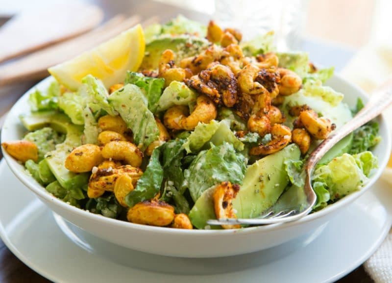 Avocado Chipotle Cashew Salad