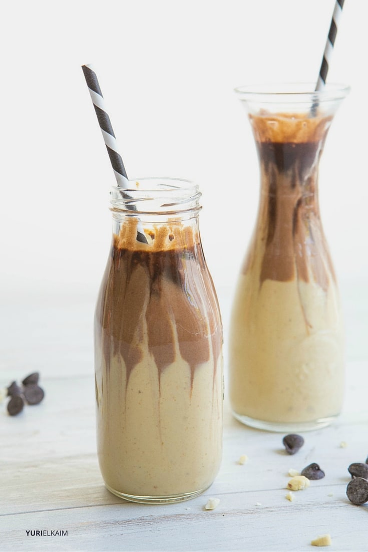 Almond Butter Cup Vegan Protein Smoothie