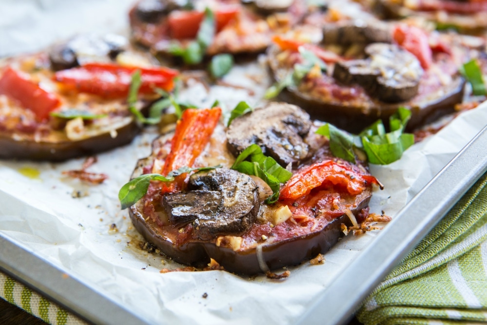 10-Minute Eggplant Pizza