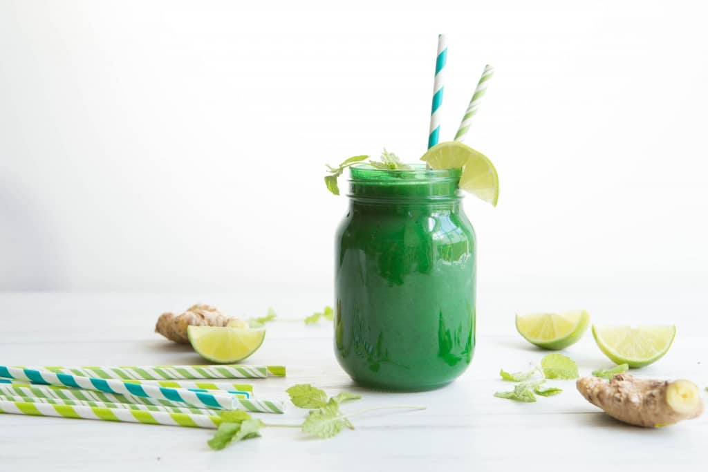 Ginger-Mint Detox Smoothie