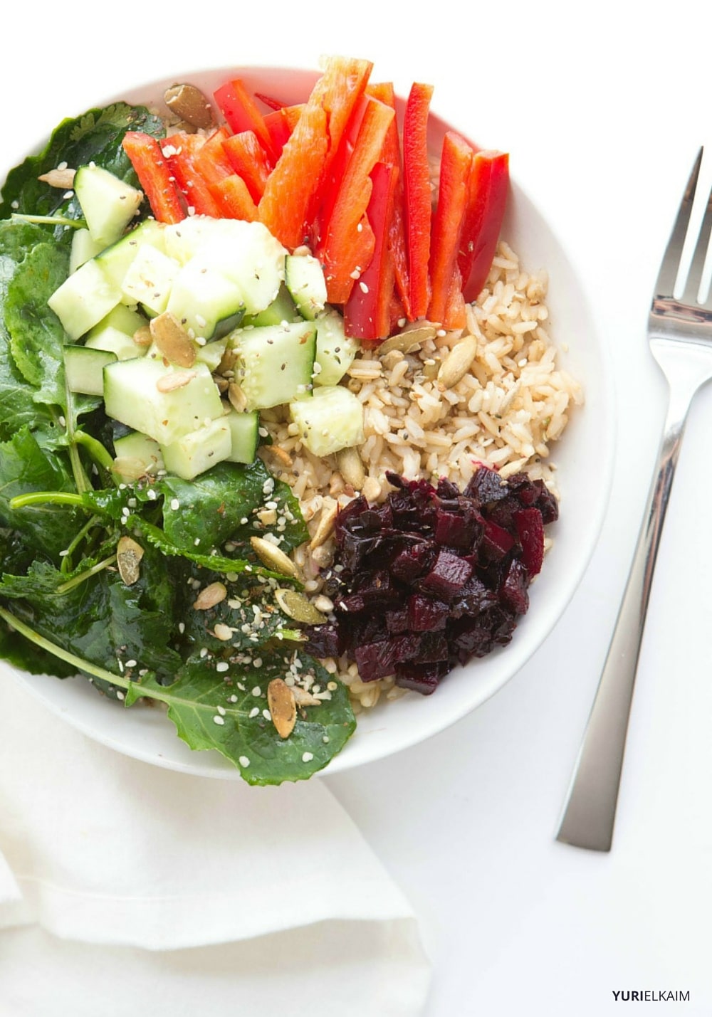 Sweet and Savory Asian Brown Rice Bowl