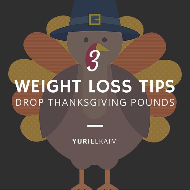 3 Quick Weight Loss Tips to Drop the Thanksgiving Pounds