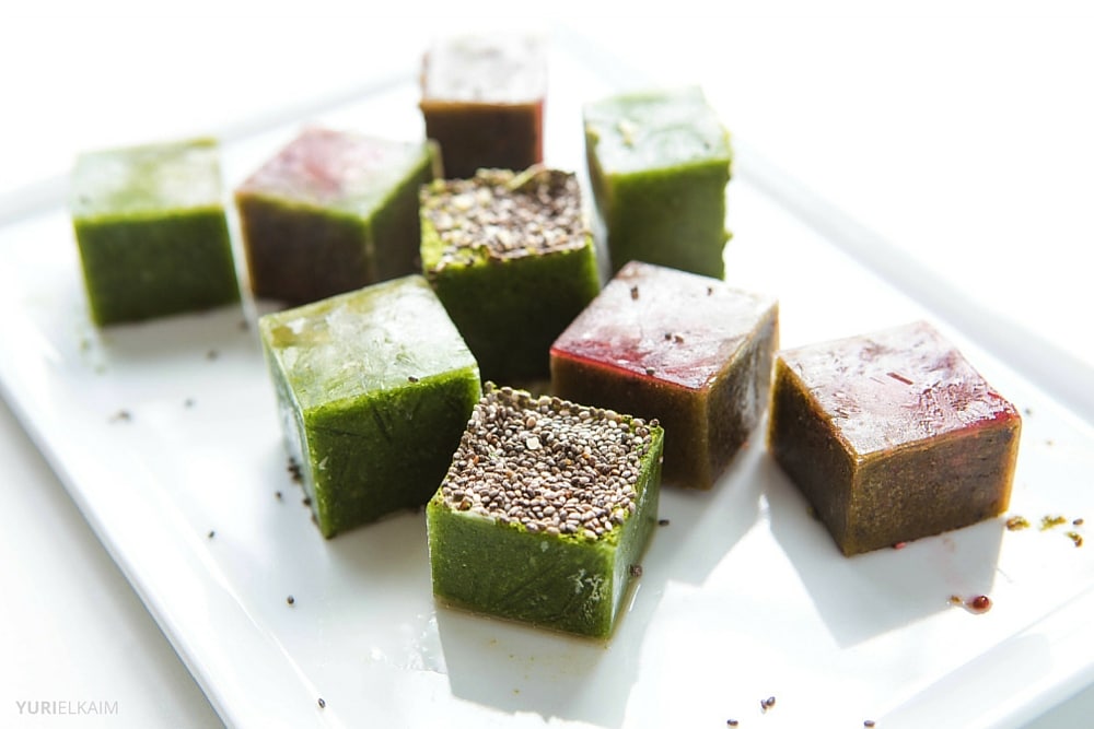 Green Smoothie Cubes
