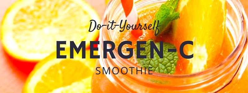 DIY Emergen-C Smoothie