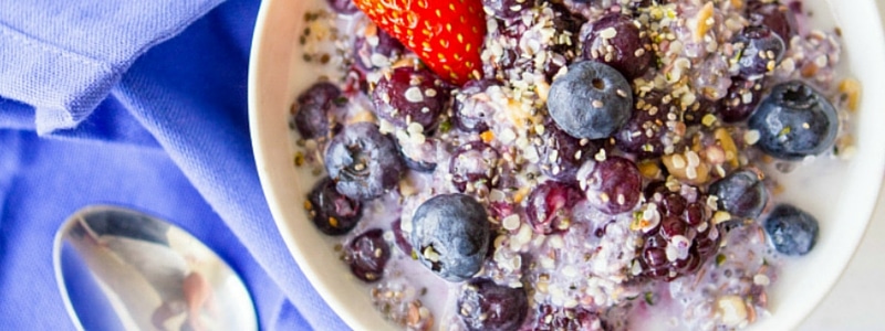 Healthy Breakfast - Fiber Starter Cereal Bowl