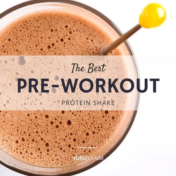 The Pre-Workout Shake That Burns Fat and Spares Muscle | Yuri Elkaim