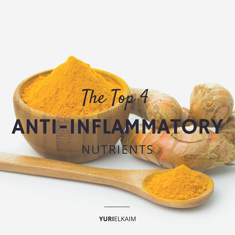 The Top 4 Natural Anti-Inflammatory Nutrients to Fight Inflammation, Speed Recovery, and Burn Fat