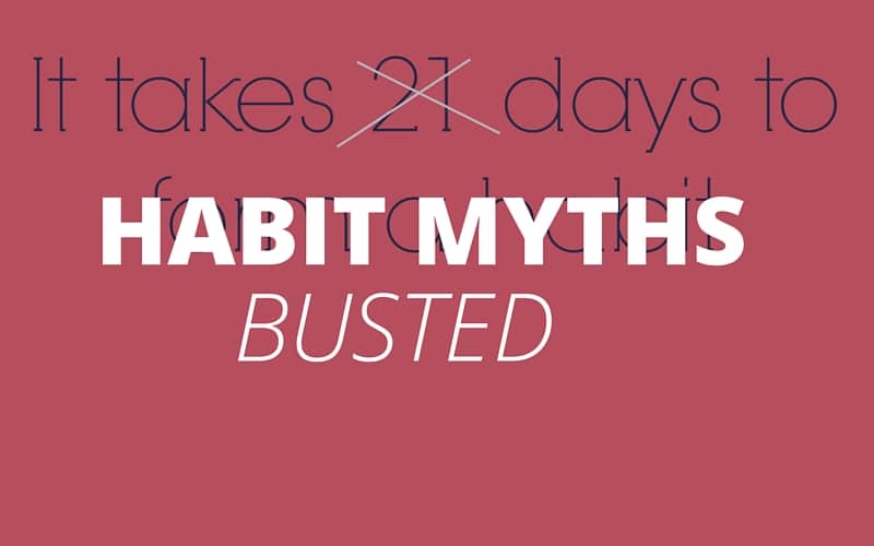 3 Common Myths About Habits (Start Ignoring These)