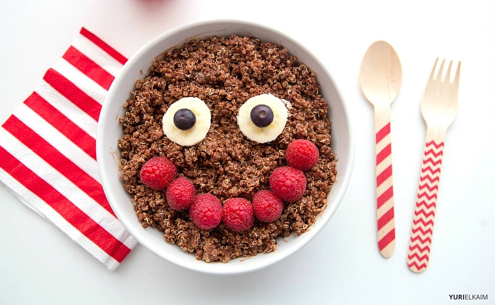 Chocolate Quinoa Healthy Breakfast for Kids