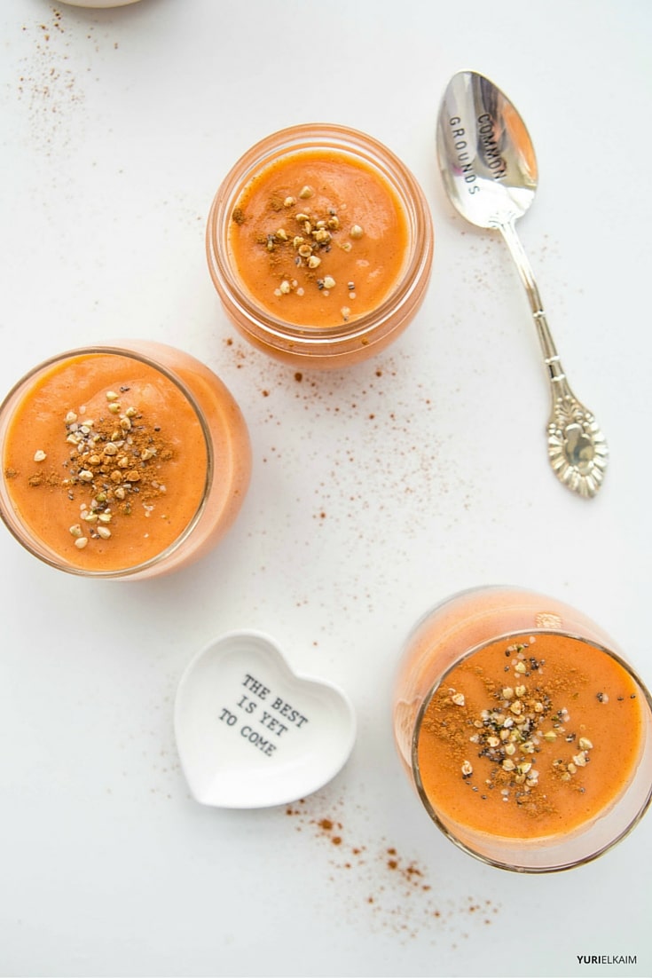 The Healthy Gut Smoothie (Carrot Cake)
