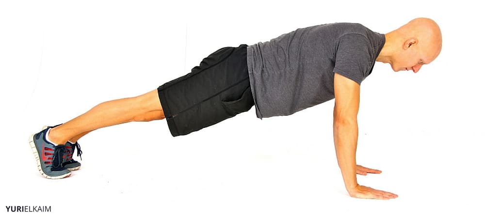 Bodyweight Workout Routine - Push-up Starting Position