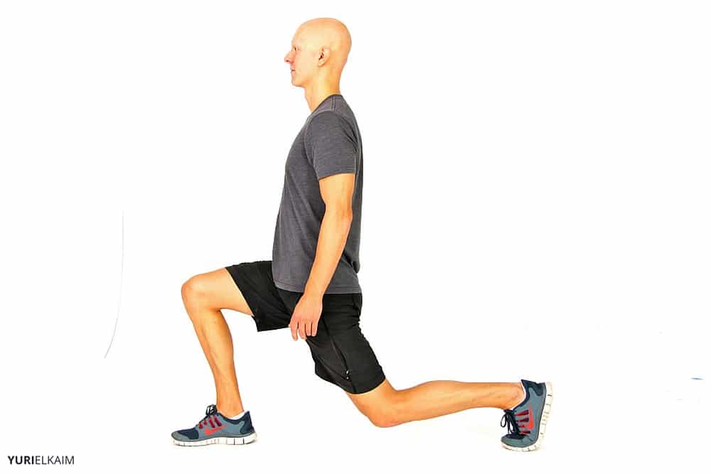 Bodyweight Workout Routine - Reverse Lunge Ending Position