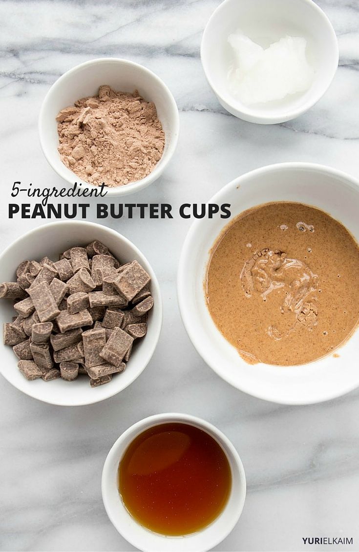 5-Ingredient Peanut Butter Cups