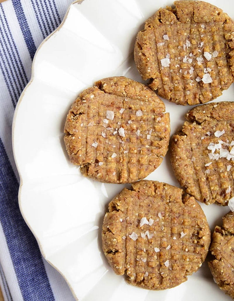 Almond Butter Cookies - Blissful Basil