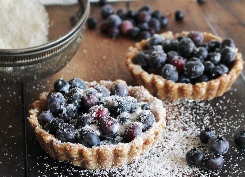 Blueberry Tarts - This Rawesome Vegan Life