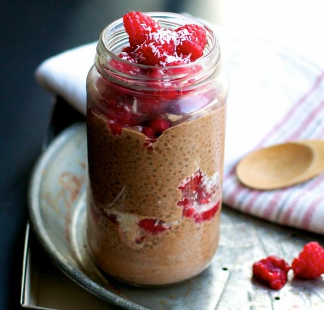 Chocolate Chia Parfait - Vegan Culinary Crusade