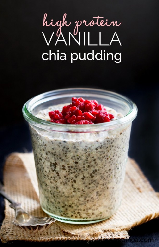 High-Protein Vanilla Chia Pudding