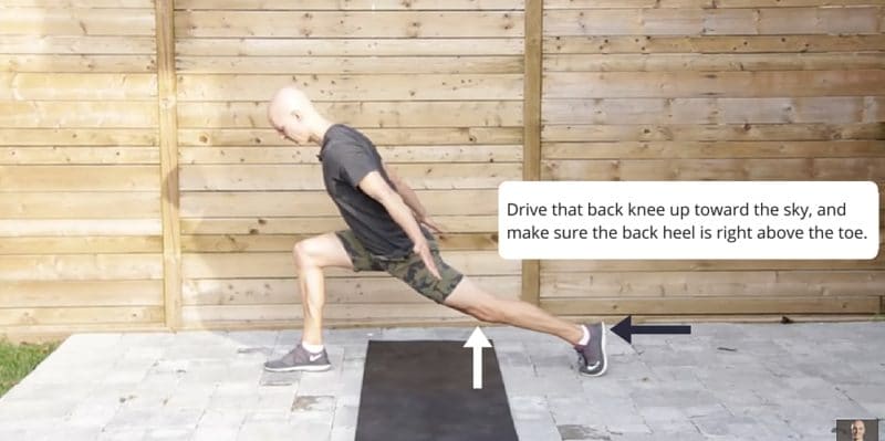 Runner's Lunge Yoga Posture Fix