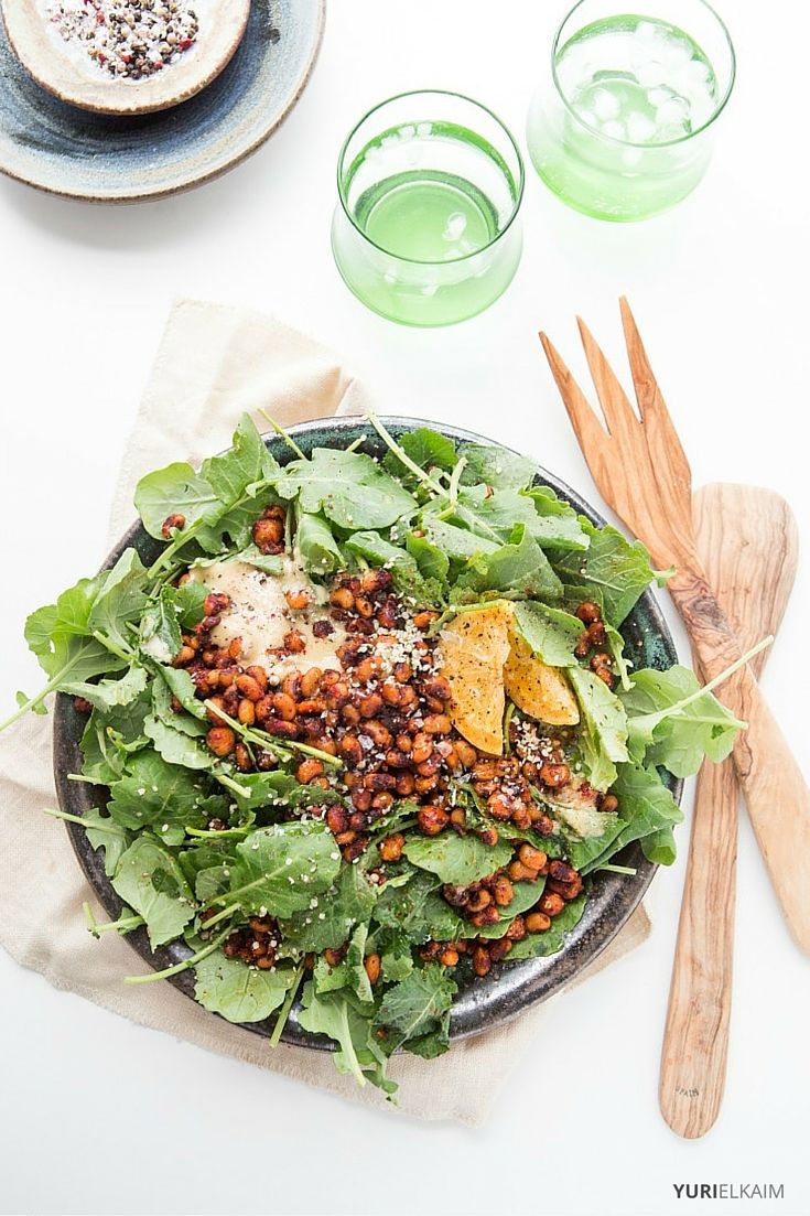 15-Minute Kale Vegan Caesar Salad