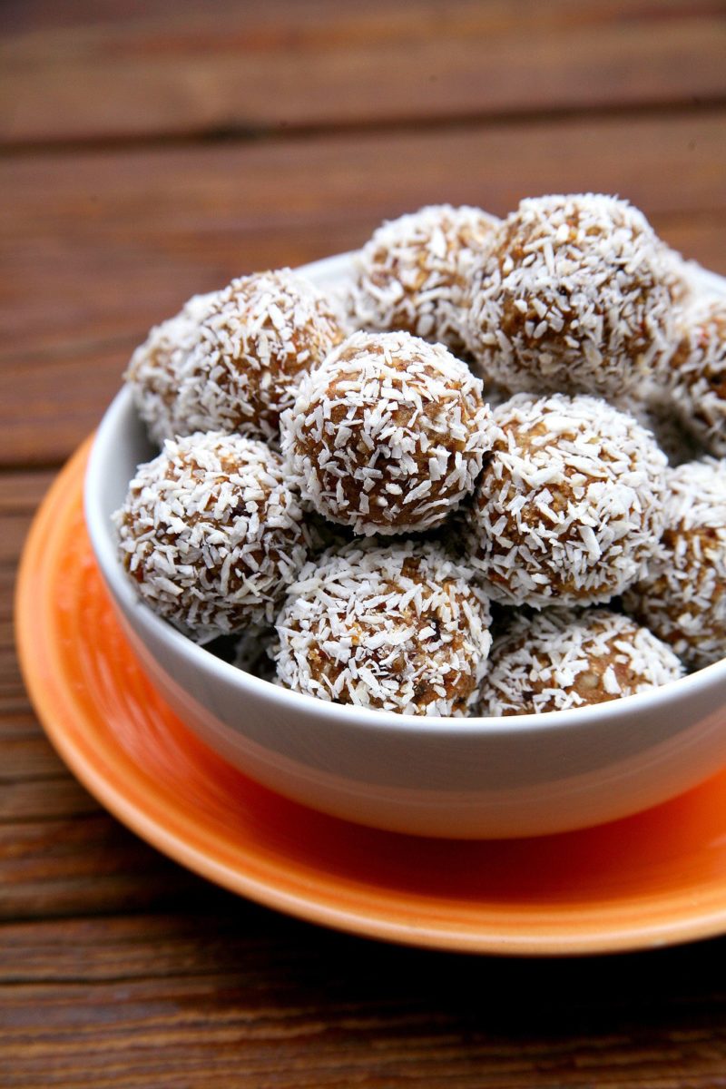 Carrot Cake Protein Balls via POPSUGAR