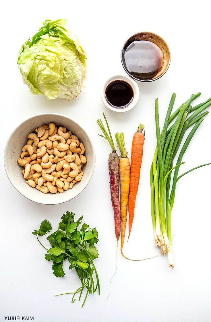 Ingredients for Cashew Wraps