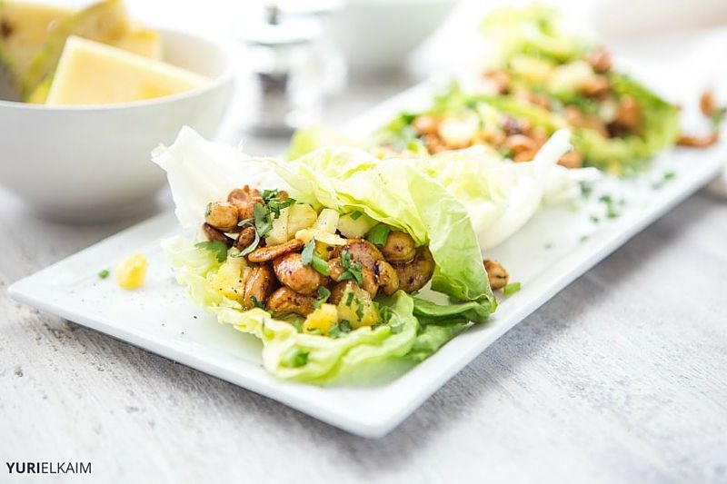 No-Fuss Appetizer - Cashew Wraps