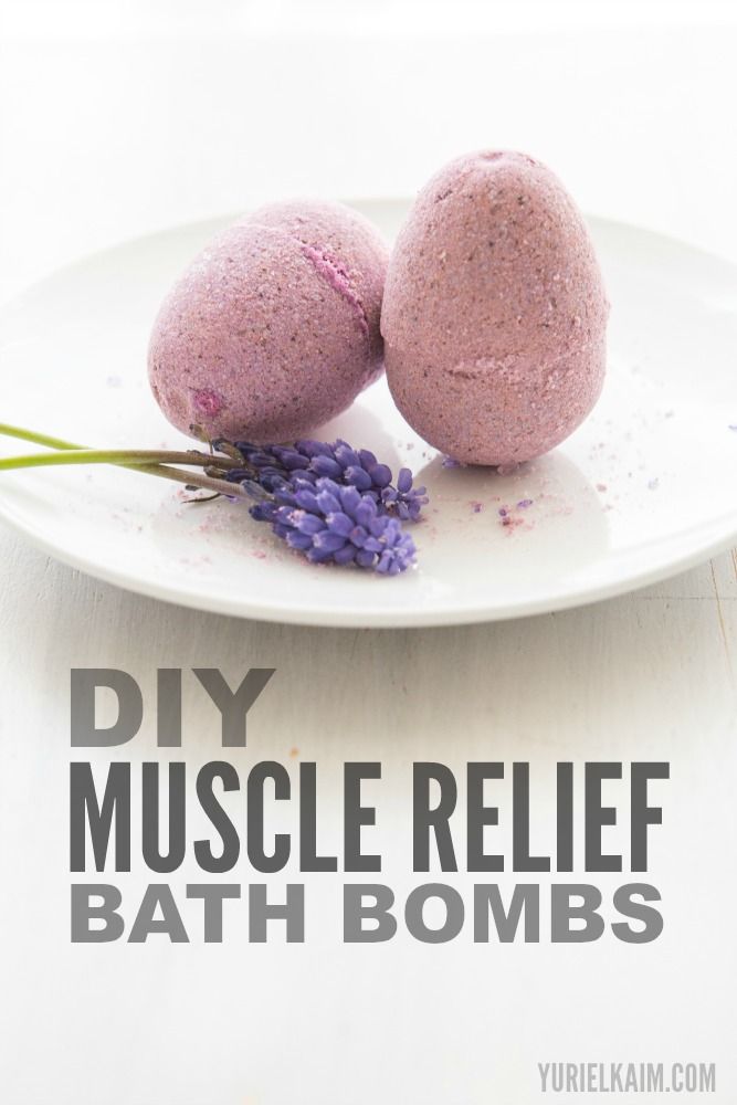 Sore Muscles? Try These Homemade Bath Bombs